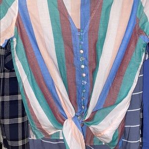 stripped new shirt never worn